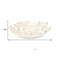 Homeroots 7in White And Gold Cast Iron Flower Round Trinket Tray 634795 - alternate 8