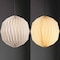 Jonathan Y Vaughn 15.75" Modern Vintage Orb Honeycomb Shade LED Pendant Light, Natural JYL9101B - alternate 8