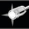 Performance Tool 3 pc. Inspection Tool Set, Magnetic Pickup, LED Light, Mirror W1932 - alternate 2