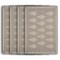 Homeroots 19" Set of Four Gray And Cream Geometric Medallion Cotton Placemats 534194 - alternate 7