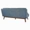 Office Star Products Lounge Seating/Davenport Mid-Century Sofa, Navy SL4433R-MC3 - alternate 8