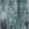 Homeroots 5' X 8' Teal Blue Gray And Ivory Abstract Washable Indoor Outdoor Area Rug 617669 - alternate 8