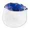 Bouton Optical Clear Polycarbonate Safety Visor with Aluminum Binding, .040" Thickness 251-01-7204 - alternate 2