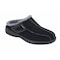 Orthofeet Asheville Mens Slippers, Black, Size 7.5 S333 - alternate 1
