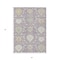 Homeroots 3' X 5' Lavender Gold And Green Damask Washable Indoor Outdoor Area Rug 599430 - alternate 7