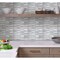 Apollo Tile Flint Gray 0.6 in x 12 in Glass Glossy Pencil Liner Tile Trim 0.5 sqft/case, 10PK APLICL88P19A - alternate 2