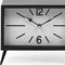 Homeroots Rectangular Black Metal Desk Table Clock 376227 - alternate 5