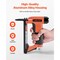 Vevor Pneumatic Staple Gun 20 Gauge for 50 Series Fine Wire Staples 1/2 in Crown MT5016SLN - alternate 5