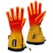 Actionheat 7V Rugged Leather Heated Work Gloves, Unisex, Yellow, M 810058850447 - alternate 1