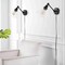 Jonathan Y Cowie 8" Iron/Glass Adjustable LED Wall Sconce, Oil Rubbed Bronze, 2PK JYL7575A-SET2 - alternate 5