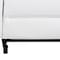 Homeroots 90in White and Black Italian Leather Power Reclining Loveseat With Storage 720567 - alternate 7