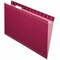 Pendaflex Hanging File Folders, Burgundy, 8.5"H, 25PK PFX415315BUR - alternate 1
