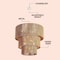 Jonathan Y Orson 24 in. 7-Light Coastal Bohemian Metal and Woven Paper Rope 3-Tier LED Chandelier, Natural/White JYL9564A - alternate 7