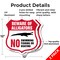 Signmission Alligator Warning Shield Sign Beware Of, 12 inch X 12 inch, Aluminum Metal Sign, 2PK SHI-A-2PACK-12-358 - alternate 5