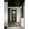 Vdomdoors Front Exterior Prehung FiberGlass Door Clear Glass See-through / Manux 8555 Matte Black Clear Glass MANUX8555EXD-BLK-W36 x H80+14-RH - alternate 3