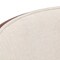 Leisuremod Tule Dining Side Chair with Velvet Seat and White Powder-Coated Steel Frame, Walnut/Beige, 4PK TWCWN18BG4 - alternate 7