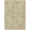 Homeroots 8' X 10' Gold Ivory And Gray Oriental Washable Indoor Outdoor Area Rug 598043 - alternate 9