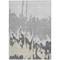 Homeroots 5' X 8' Gray And Silver Abstract Washable Indoor Outdoor Area Rug 613627 - alternate 8