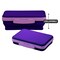 Its Academic Flexi Storage Box, Folding, Collapsible and Adjustable for Pencils, Supplies, and More, Purple 23135 - alternate 5