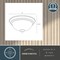 Vaxcel Stevens 13-in W LED Vintage Bronze Transitional Flush Mount Ceiling Light Fixture C0292 - alternate 8