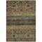 Homeroots 5' X 8' Gray Gold And Brown Medallion Washable Indoor Outdoor Area Rug 615903 - alternate 8