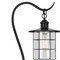Homeroots 60" Antiqued Bronze Lantern Style Floor Lamp With Glass and Metal Shade 526265 - alternate 5