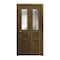 Sartodoors Sliding Closet Bi-fold Doors 36 x 80 inches, Ego 5011 Marble Oak, Sturdy Tracks Moldings Trims Har EGO5011BF-DMR-36x80 (2* 18x80) - alternate 1