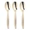 Smarty Had A Party Gold Disposable Plastic Serving Spoons (60 Serving Spoons), 60PK 2642-G-CASE - alternate 10