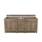 James Martin Vanities Vanity, without top, Whitewashed Walnut, 71.9 in W x 22.9 in D,  157-V72-M-WW - alternate 1