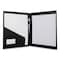 Bond Street Ltd Faux-Leather Padfolio, 9 x 12 Pad, 9.75 x 12.5, Black WRC5042BS-BLACK - alternate 4