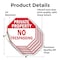 Signmission Private Property No Trespassing, 4 inch X 4 inch, Vinyl Decal, 5PK OC-D-5PACK-4-161 - alternate 3