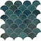 Daltile Miramo 3'' Ceramic Fan Wall Mosaic, 10PK MR48FAN3MBMSGL - alternate 1