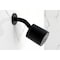 Kingston Brass Triple-Handle Tub and Shower Faucet with Knurled Handle, Matte Black KBX8130KNL - alternate 5