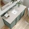 James Martin Vanities Brittany 60" Single Vanity, Smokey Celadon, w/ 3 CM Siberian Silestone Top 650-V60S-SC-3SFR - alternate 6