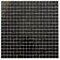 Apollo Tile Skosh 11.6 in. x 11.6 in. Glossy Black Glass Mosaic Wall and Floor Tile 18.69 sq. ft./case, 20PK APLNB88BK907A - alternate 1
