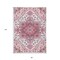 Homeroots 8' X 10' Pink Ivory And Gray Oriental Washable Indoor Outdoor Area Rug 600183 - alternate 9