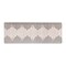 World Rug Gallery Bohemian Stripe Cushioned Anti Fatigue Standing Kitchen Mat 18 ft x 47 ft Cream WR10CREAM18X47 - alternate 5