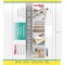 Con-Tact Vintage Trellis 9 ft. L X 18 in. W Blue Shelf Liner 09F-C9A7D3-12 - alternate 4