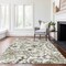 Homeroots 5' X 8' Brown Ivory And Tan Paisley Washable Indoor Outdoor Area Rug 588637 - alternate 6