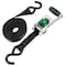 Performance Tool 2 pk. 1 in. X 14 ft. Tie Down Straps, Ratchet, Load Straps, Aluminum, 2PK W1862 - alternate 6