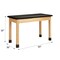 Diversified Spaces Plain Apron Table, Oak, Wood Frame, 60 in W, Black P722LBBK30E - alternate 12