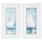 Homeroots 15" X 27" White Frame Soft Sail, Set Of 2, 2PK 365392 - alternate 4