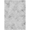 Homeroots 3' X 5' Gray Charcoal And Silver Geometric Washable Indoor Outdoor Area Rug 588268 - alternate 9