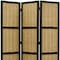 Homeroots 67" Brown Folding Three Panel Screen Room Divider 274670 - alternate 4