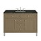 James Martin Vanities Chicago 48" Single Vanity, Walnut Whisper, w/ 3 CM Phantome Eclos Top 503-V48-WLW-3PHT - alternate 1