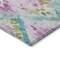 Homeroots 8' Lavender And Purple Round Geometric Washable Indoor Outdoor Area Rug 609150 - alternate 7