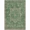 Homeroots 5' X 8' Emerald Medallion Washable Indoor Outdoor Area Rug 608017 - alternate 7