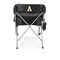 Picnic Time Family Of Brands NCAA App State Mountaineers PT-XL Heavy Duty Camping Chair 400 lb Capacity, Black 793-00-175-794-0 - alternate 1
