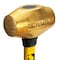 Abc Hammers 4 lb Brass Hammer, 12 in L Fiberglass Handle ABC4BFB - alternate 5