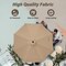 Simple Deluxe 10' Patio Umbrella Outdoor Table Market Yard Umbrella with Easy Push Button Tilt/Crank, Table Compa LGBRLA10TAN - alternate 2
